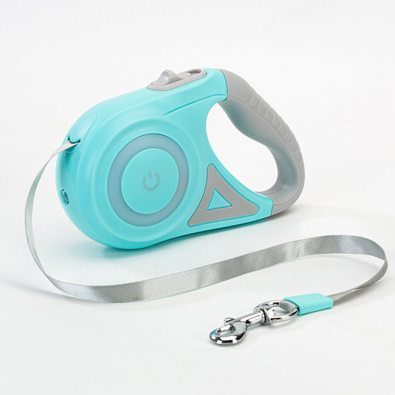 Retractable Dog Leash & Collar Set