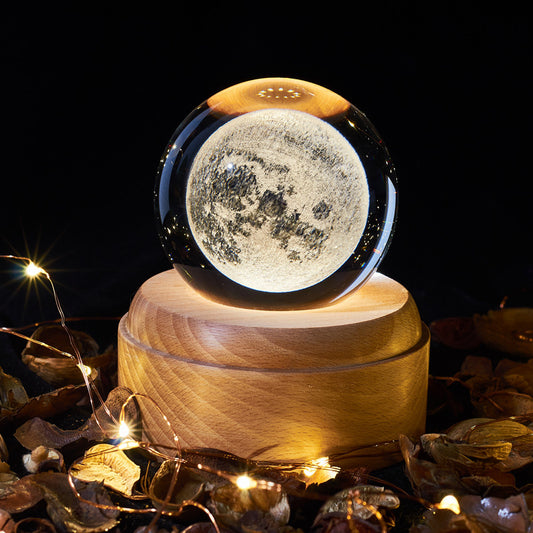 Galaxy Moon Lamp