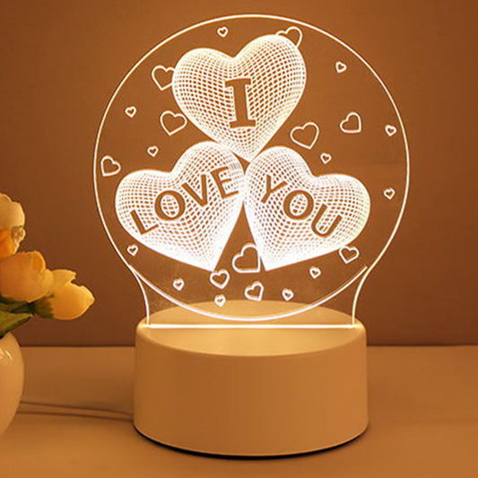 3D LED Neon Night Light