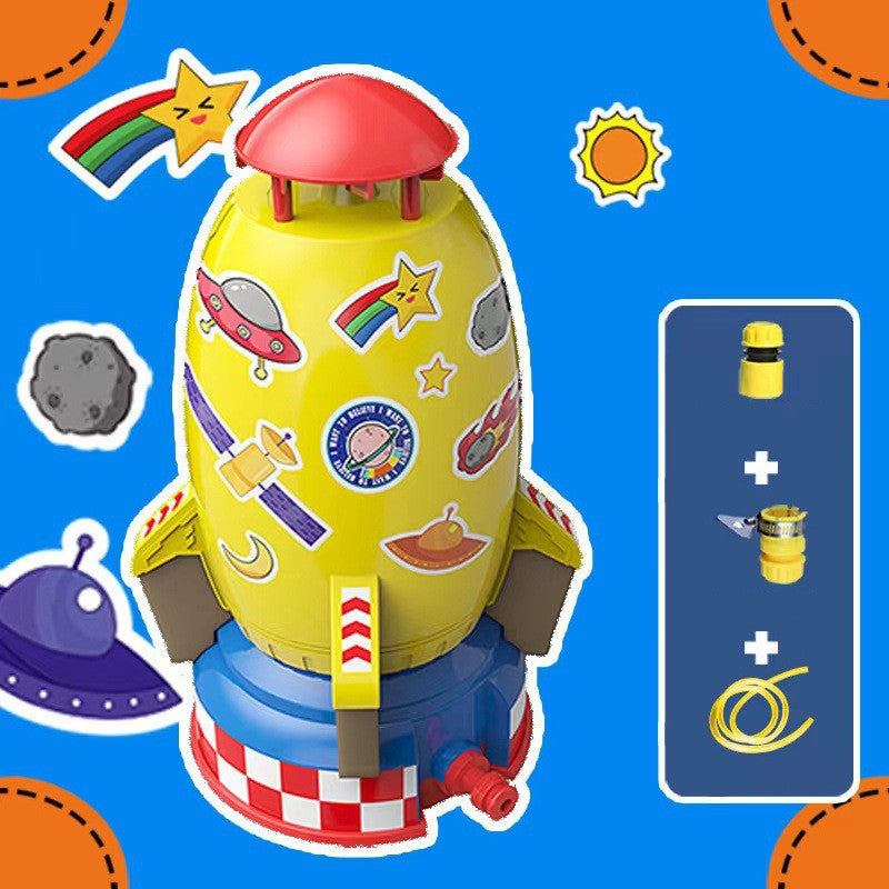 Kids Rocket Water Sprinkler Toy