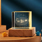 3D Crystal Cube Night Lamp