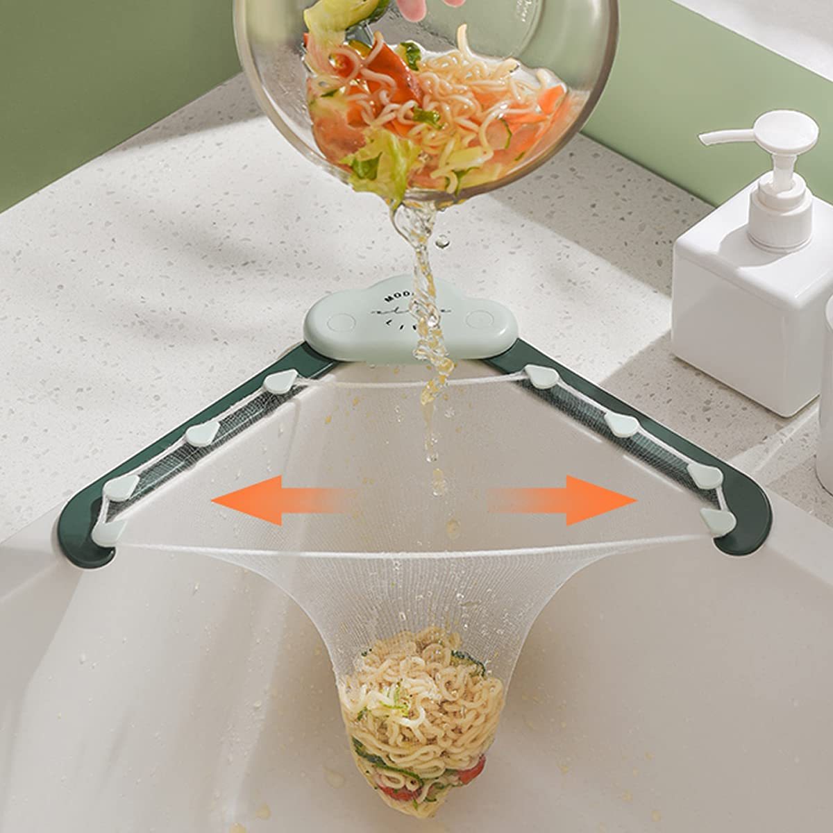 Triangular Kitchen Sink Drain Rack