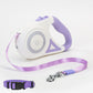 Retractable Dog Leash & Collar Set