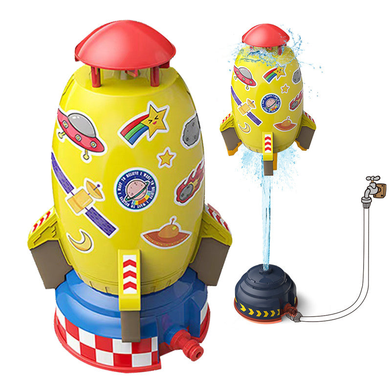 Kids Rocket Water Sprinkler Toy