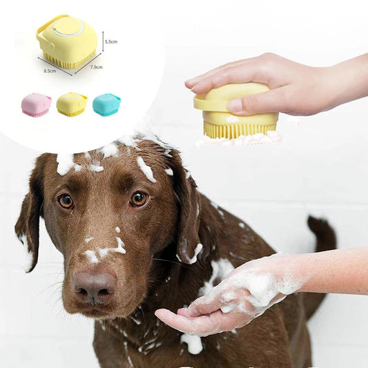 Silicone Pet Bath Gloves