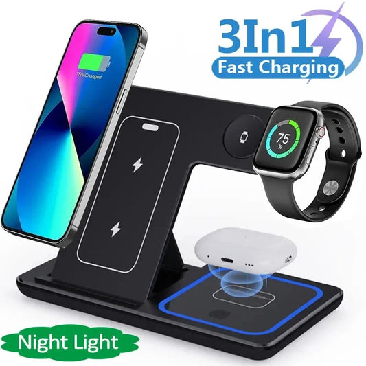 Phone, Smartwatch & Earbuds Charger