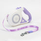 Retractable Dog Leash & Collar Set