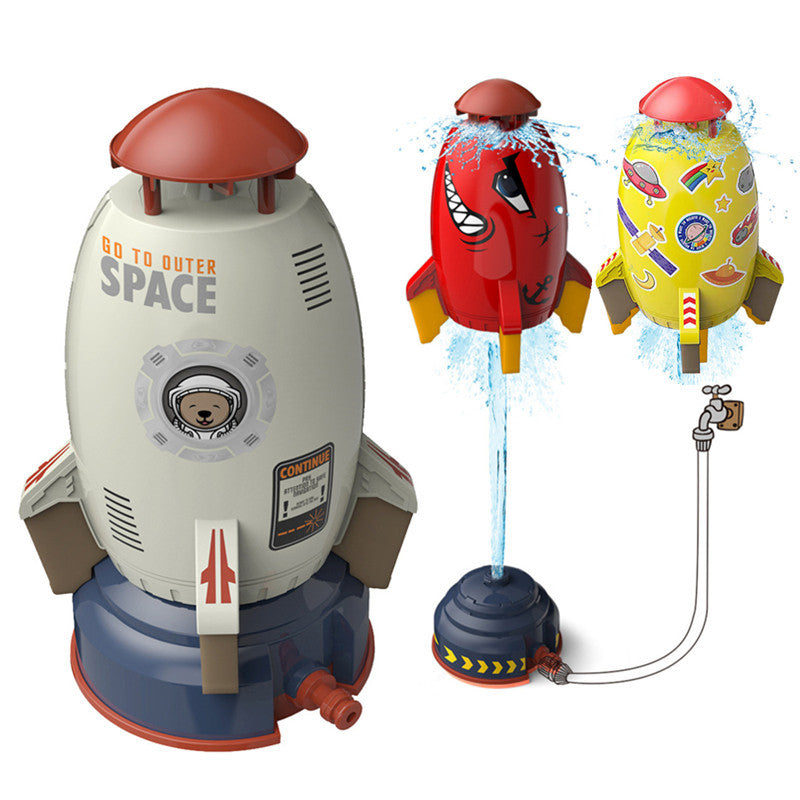 Kids Rocket Water Sprinkler Toy